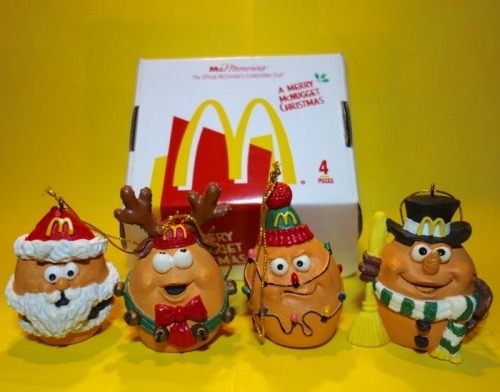 マックナゲット　クリスマスオーナメント　4個Boxセット