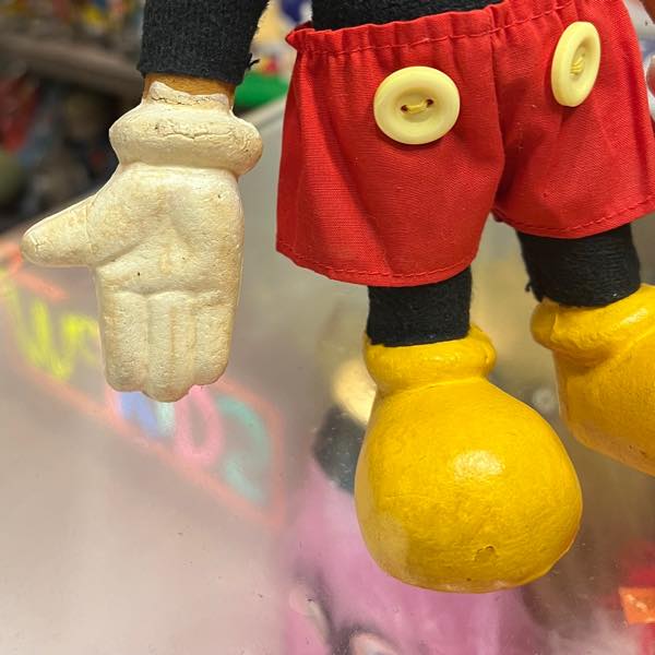 Yahoo!オークション - 未使用 イギリスのBENDY TOYS製 ミッキー