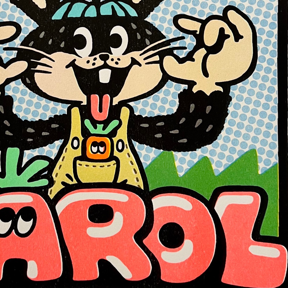 Calorie Carol Mini Poster by Weird Collections Johnny
