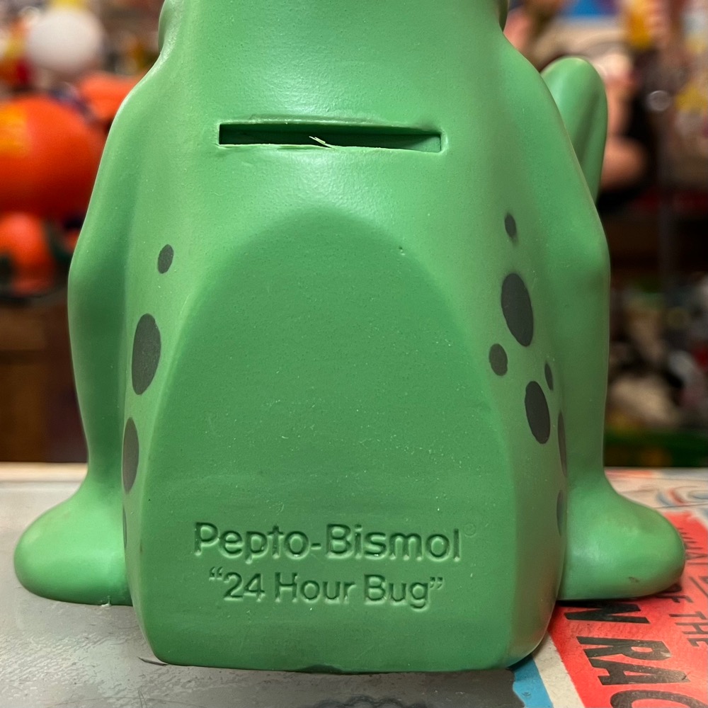 1970's 24 Hour Bug Pepto Bismol ペプトビスモル ソフビ バンク