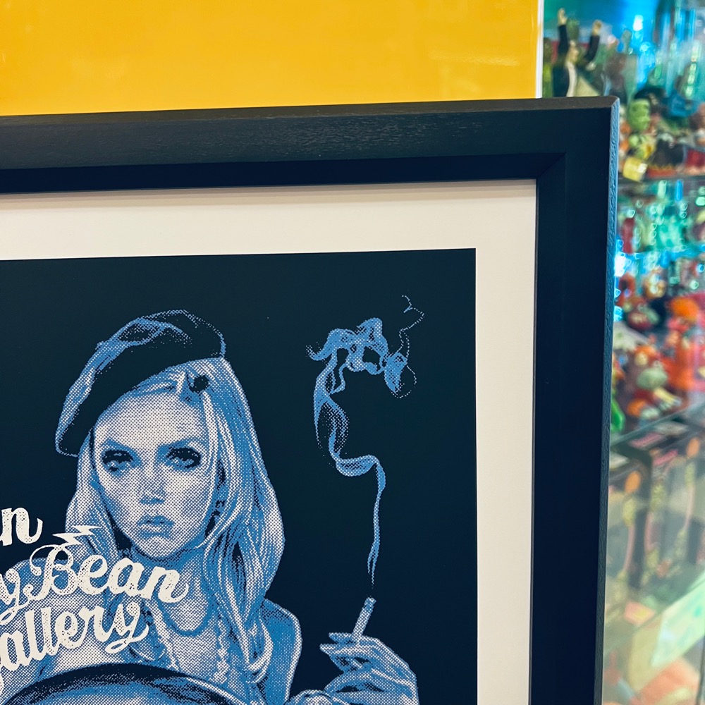 ロッキンジェリービーン PARIS NOIR Silk Screen ポスター