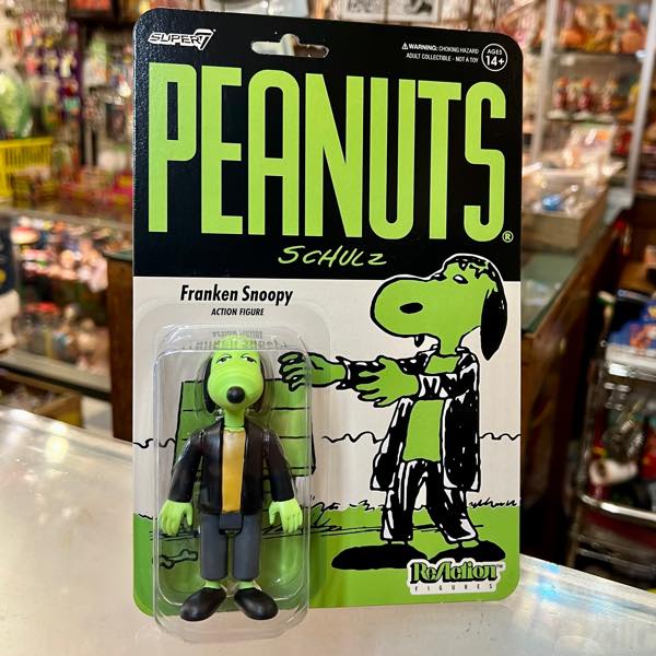 SUPER7 Peanuts ReAction Figure Franken Snoopy ピーナッツ