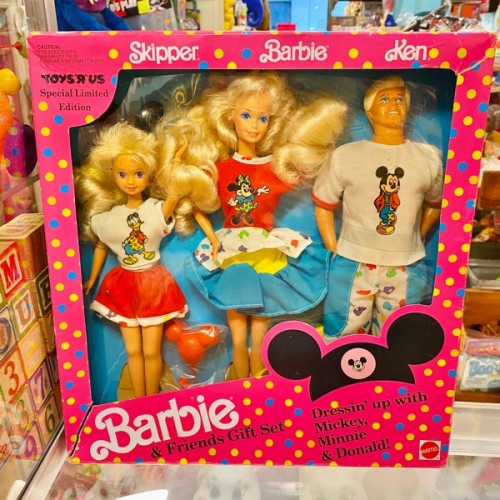 Barbie & Friends Gift set バービー ドレスアップ ミッキー ミニー