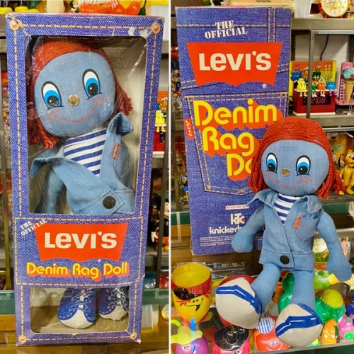 LEVI'S Denim Rag Doll 1970年代製 リーバイス デニムラグドール