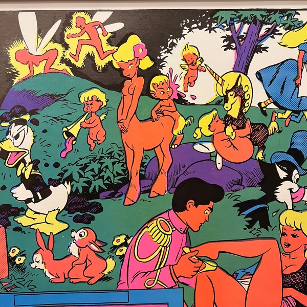 The Disneyland Memorial Orgy (DISNEYLAND AFTER DARKロゴ仕様) サイケデリックポスター 1970年代製