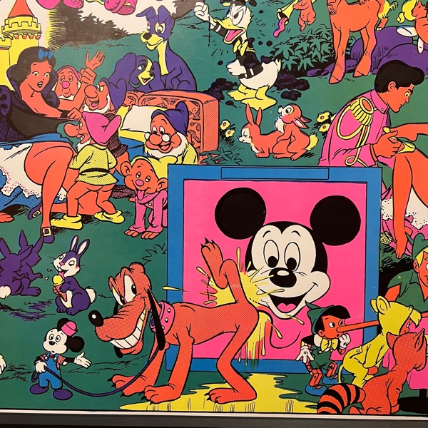 The Disneyland Memorial Orgy (DISNEYLAND AFTER DARKロゴ仕様) サイケデリックポスター 1970年代製