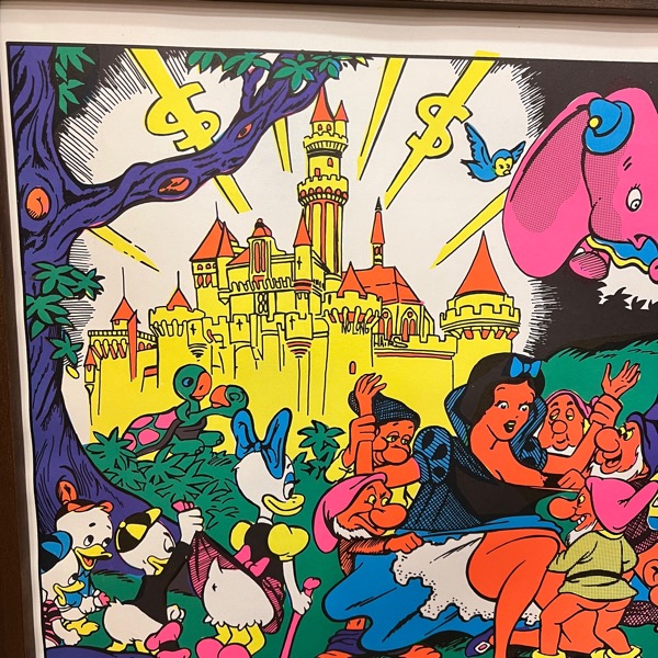 The Disneyland Memorial Orgy サイケデリックポスター 1970年代製