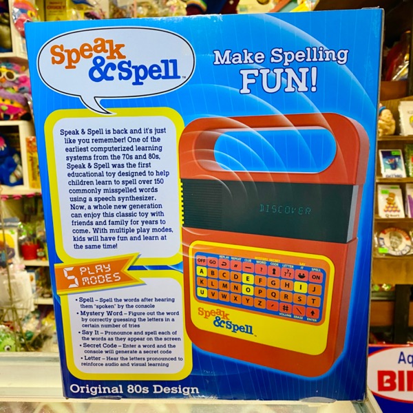 Speak and Spell スピークアンドスペル | アメリカントイと雑貨のRPM