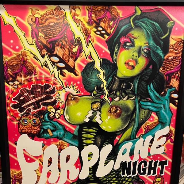 Rockinロッキンジェリービーン “FARPLANE NIGHT”SPARKLE ポスター