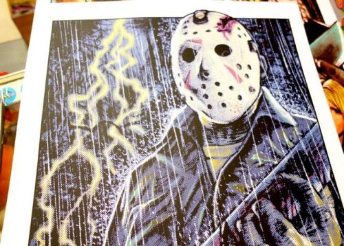 ロッキンジェリービーン Friday The 13th 13日の金曜日 ポスター