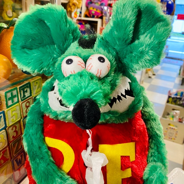 Rat Fink ラットフィンク プラッシュドール ティッシュケース