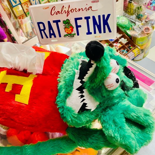 Rat Fink ラットフィンク プラッシュドール ティッシュケース