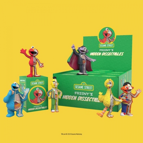 HIDDENSESAME STREET エルモ　半分解剖