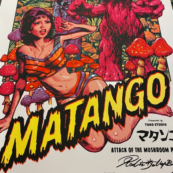 MATANGO x Rockin'Jelly Bean シルクスクリーンポスター