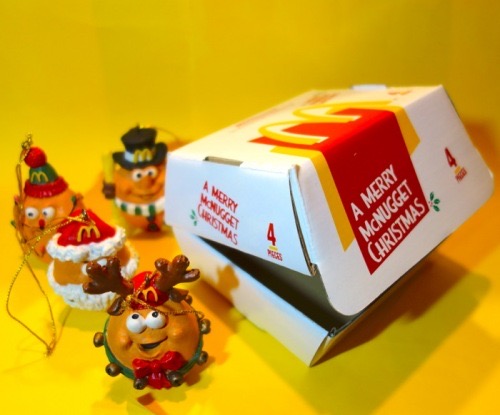 マックナゲット　クリスマスオーナメント　4個Boxセット