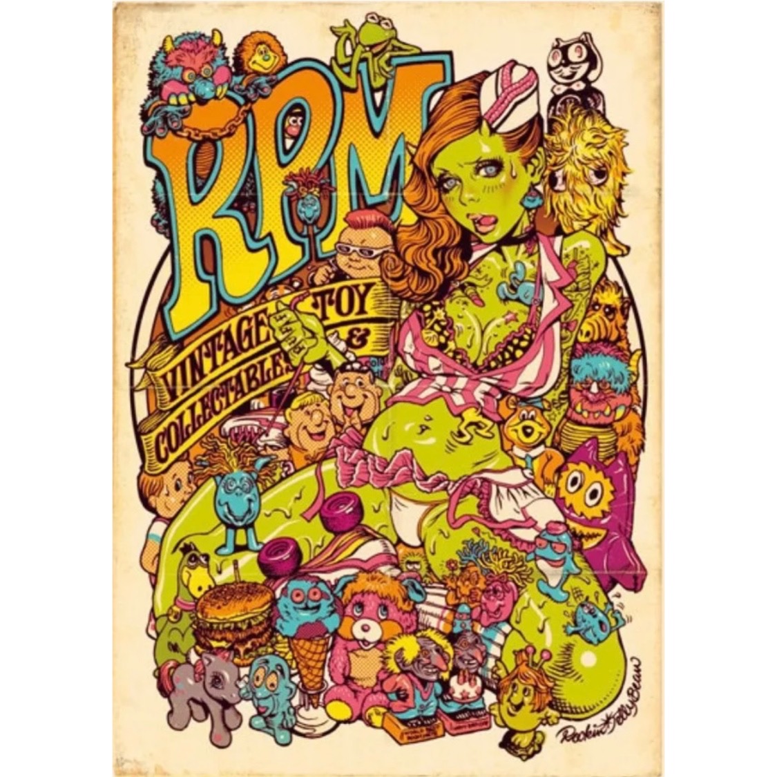 Rockin'Jelly Bean×RPM オフセットポスター