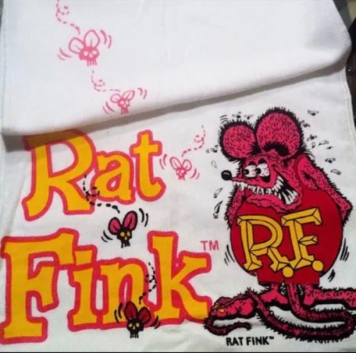 Rat Fink ラットフィンク フェイスタオル