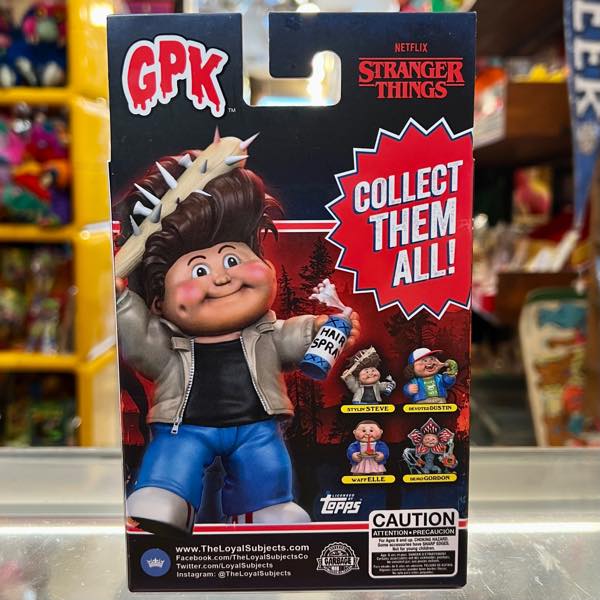 Stranger Things ストレンジャーシングス × Garbage Pail Kids ガーベッジペイルキッズ コレクションフィギュア  4個セット