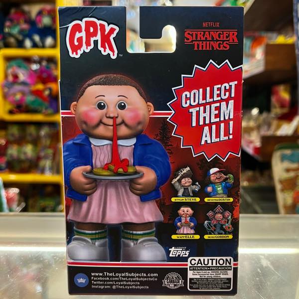 Stranger Things ストレンジャーシングス × Garbage Pail Kids ガーベッジペイルキッズ コレクションフィギュア  4個セット