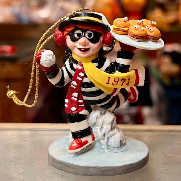 McDonald's マクドナルド クリスマス オーナメント ハンバーグラー