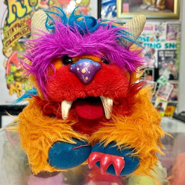 My Pet Monster(マイペットモンスター)GWONK 1986年製ハンドパペット(ぬいぐるみ手人形)