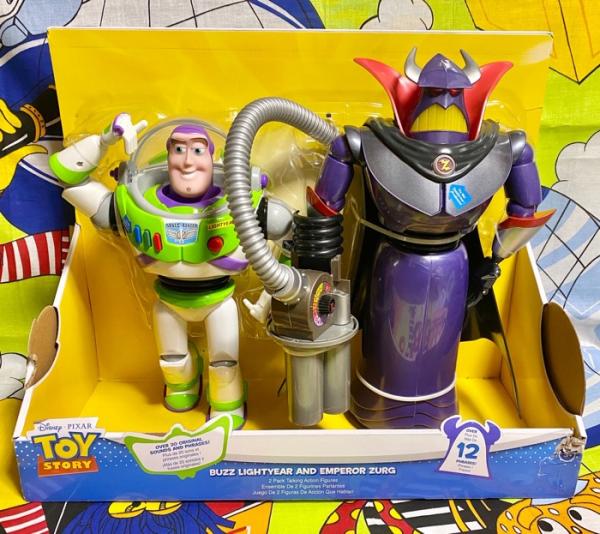 TOY STORY トイストーリー バズライトイヤー & ザーグ トーキング フィギュア 2体セット